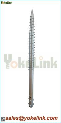 China Galvanized Foundation Screw for Solar power station for sale