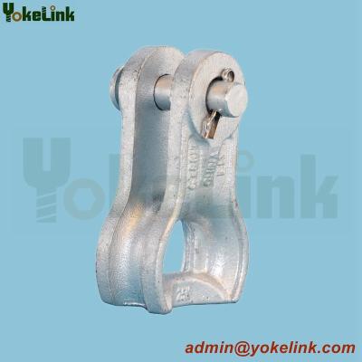 China Hot dip galvanized thimble clevis cable clamp/ball clevis/Socket Clevis for Electricity Hardware Accessories for sale
