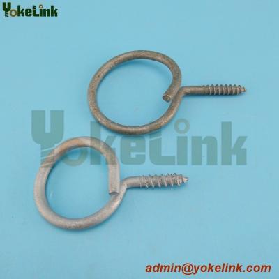 China hot dip galvanized carbon steel Bridle Rings for Low-Voltage Cable Support for sale