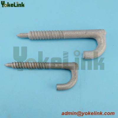 China Steel Drive Hook Hot dip galvanized to meet ASTM Specification A153 for sale