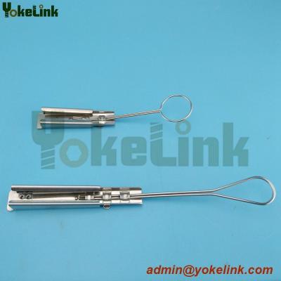 China Stainless Steel Adjustable Optical Fiber Cable Drop Wire Clamp for sale