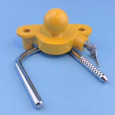 China Heavy Duty Universal Towing Security Trailer Ball Hitch Lock for sale