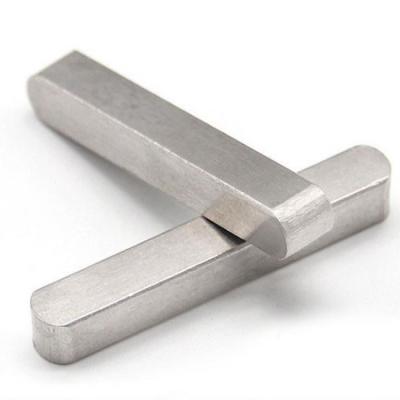 China Stainless Steel undersized square stock DIN6885 Zinc Plating ANSI/ASME B18.25.2M for sale