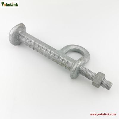 China Tower Pole Step bolt with Nut Galvanized for Transmission Tower for sale