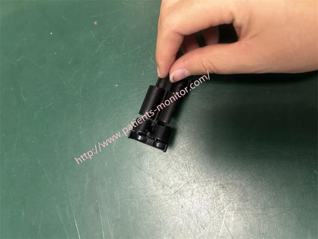 Close-up view of Welch Spot Vital Signs LXi Temperature Probe Battery Compartment