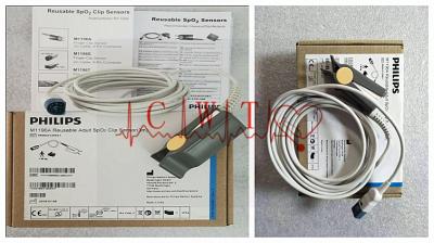 China Bedside Patient Monitor Accessories M1196A 3m Reusable Spo2 Sensor for sale