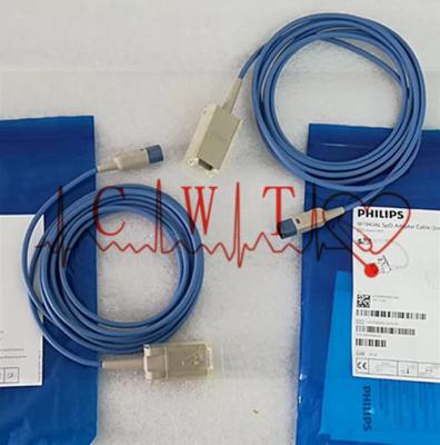 China Blue Spo2 Adapter Cable , M1943AL 3m Spo2 Extension Cable for sale