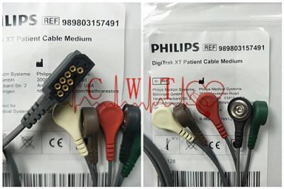 China Componentes de ICU de la máquina de Ecg, caja dinámica WiFi Logo Holter Monitor Leads de Philip Original Digitrak XT ECG en venta