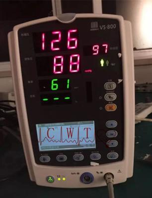 Chine VS800 RESP NIBP SPO2 a employé le moniteur cardiaque de Mindray de moniteur patient à vendre