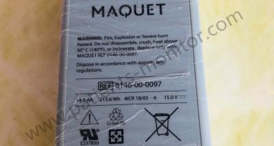 China Cardiosave Maquet Battery 0146-00-0097 Medical Hospital Device Parts for sale