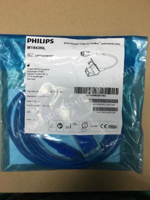 China Philip OxiMax SpO2 Adapter Cable 8 / 9 Pin Sensors Length 3m 9.8 Ft M1943NL 989803136591 for sale