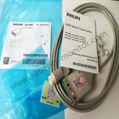 China Philip Ecg Machine Accessories , M1520A REF 989803103941 Ecg Trunk Cable for sale