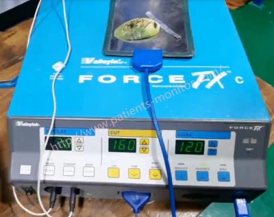 Chine Valleylab utilisé FORCENT la machine de FX-C Electrosurgical avec la ligne négative tête de palette de pied de couteau à vendre