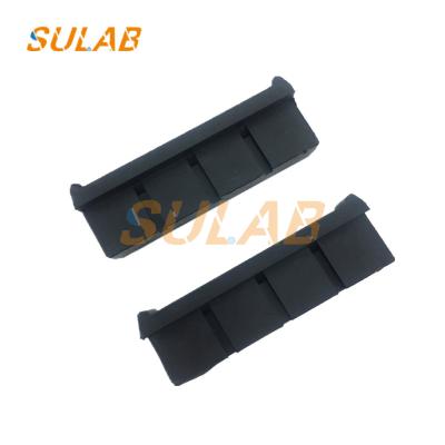 China Kone Elevator Spare Parts Rubber Guide Insert Slide Guide Shoes 130*10mm 130*16mm for sale