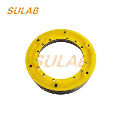 China SULAB Cast Iron Elevator Wheel Rollers Main Traction Sheave In Elevator for sale