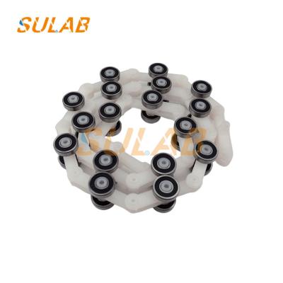 China Escalator Handrail Chain Single Fork Double Fork Slewing Chain 17 19 21 24 Links for sale
