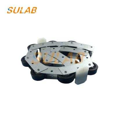 China SCH Escalator Spare Parts Handrail Return Reverse Guide Newel Rotary Chain With 12Pcs Rollers for sale