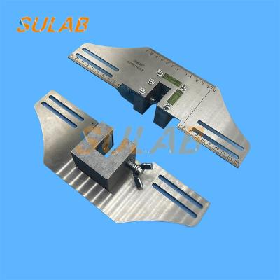 China Elevator Spare Parts Double Horizontal Bubble Single Line Guide Rail Positioning Ruler Guide Rail Accessories en venta