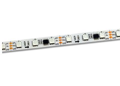 China 12V DC Dream Colour LED Strip With Remote WS2811 IC 5000 * 10 * 2.3mm 60 LEDS for sale