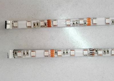 China Luzes de tira flexíveis 14.4W/de 120° IP68 da gota M do diodo emissor de luz RGB de 5m cores da colagem das multi à venda