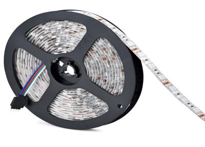 China Double Sided RGB Flexible Strip LED Lights , 12V Outdoor LED Strip Lights for sale
