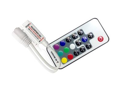 China RF RGB Inline Led Controller Wireless Addressable 12V Adjustable Speed for sale