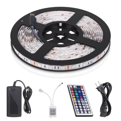 China SMD 5050 Waterproof LED Strip Kit RGB 5M 16.4ft 300leds With Remote Control for sale