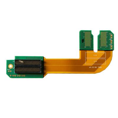 China 6 Layer  Quick Turn Semi Rigid Flexible PCB Manufacturers 0.2mm Pitch for sale