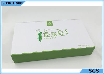 China Tipo cor branca do livro da caixa feita sob encomenda da parte superior para reduzir a medicina do peso à venda