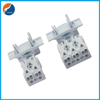 China Screwless Cable Clamp Wire Push In Connector P02-SR1 P02-SR2 For Lamp for sale