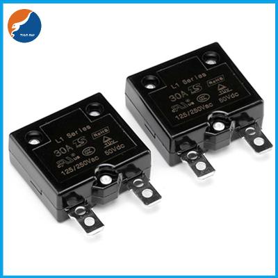 China Motor Automatic Auto Reset L1 Series Circuit Breaker 3A 5A 50A 60A 125V 250V AC for sale