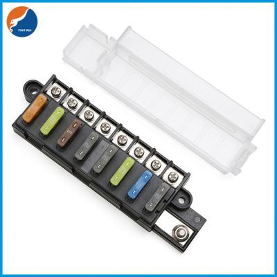 China Compact Footprint Blade Fuse Blocks 8 Way Circuits Protection for ATO ATC Fuses for sale