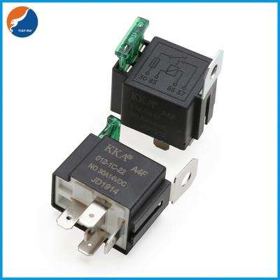 China A4F 30A 12V 4 Pin Automotive Fuse Relay Car Relays With Metal Bracket for sale