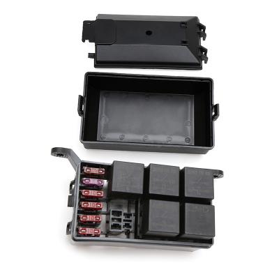 China Universal Waterproof Relay Fuse Box Kit With 6 Slots ATC ATO Fuses And 5PCS 5Pins JD1914 40A Relay And 1PCS 4Pin Relay for sale