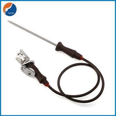 China Stainless Steel Silicone Handle Meat NTC Thermistor Probe High Temperature Sensor For Microwave Oven for sale