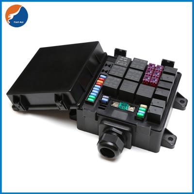 China Automotive Light Control Modified Fuse Holder Waterproof Mini Blade Fuses Relay Fuse Box For Car RV Yacht Engine for sale