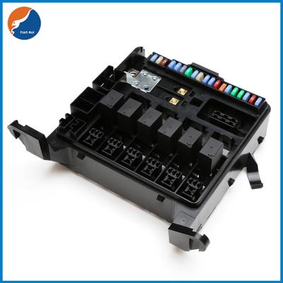 China Power Distribution Car Engine Control Relay Fuse Box Relay Holder Blade Fuses Box For 4 PIN 5 PIN Relays for sale