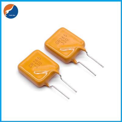 China 240V 265V Polyswitch Resettable Devices 0.5A-2A DIP Polymer Protection for sale