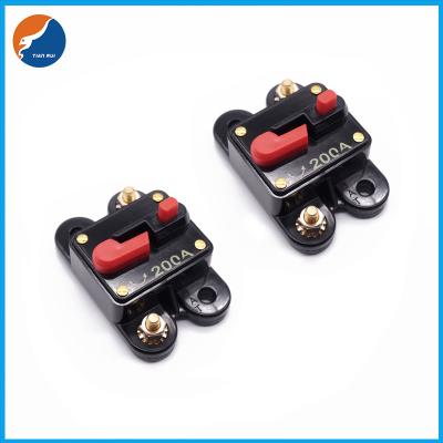 China 32V CB-02 100 200 AMP Automotive Circuit Breakers For Stereo Audio Video for sale