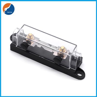 China Copper Plated 300A Fuse Blocks ANL Bolt Fuse Holder With Backup for sale