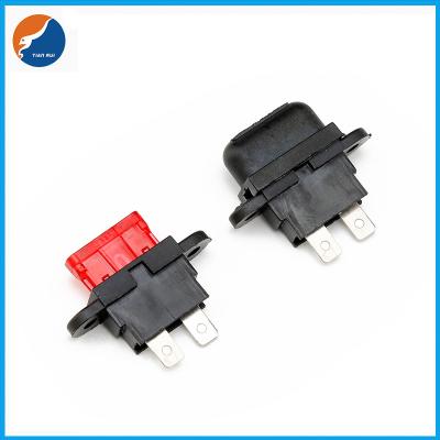 China SL-703C UL94V2 125C Auto Blade Fuse Holder 30A Tin Plated Brass Contact for sale