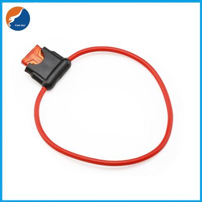 China SL-708B 1-40A 16 AWG Inline Fuse Holders 15cm Length Wire For Automotive for sale