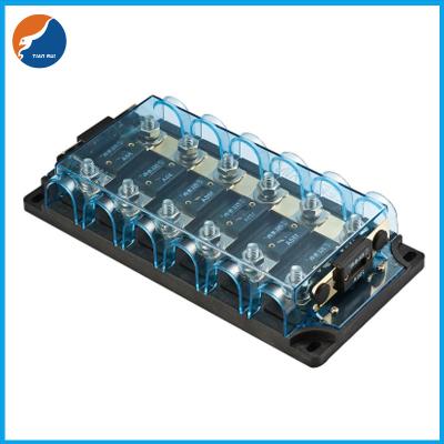 China BANL-C6 Multiple Cover Included Circuit Protection Fuse Holder Fuse Block Car Auto Automotive 6 Ways ANL Fuse Box for sale