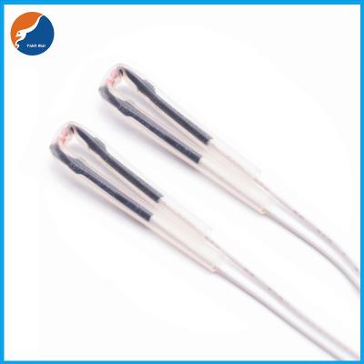China Rectifier Diode MF58 Glass Bead Sealed NTC Temperature Sensors Probe 50K Ohm 100K Ohm For Induction Cooker for sale