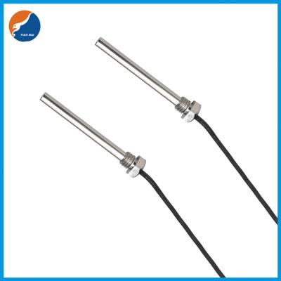 China M8 Screw Threaded Probe Teflon Industrial Temperature Sensor For Heater Water Tank for sale