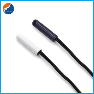 China Punta de prueba plástica blanca del tubo de la cápsula de los sensores de temperatura de culata 10KΩ NTC en venta
