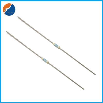 China T6D T7F TAMURA Thermal Cutoff Fuses Axial Lead Tinned Copper Wire for sale