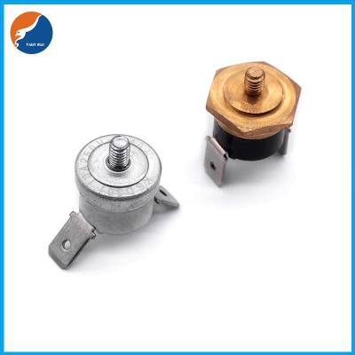 China Auto Manual Reset Temperature Switch Thermo Disc Switch M4 Screw Copper KSD301 Thermostat for sale