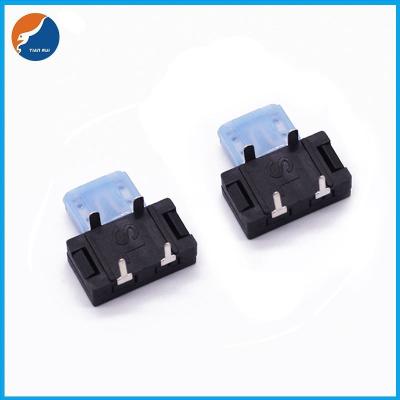 China SL-26A 15A Automotive Fuse Holders Glass Filled PBT 94-V0 For PCB Blade Fuse for sale