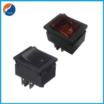 China 10A 20A ON OFF 2 Position 6 Pin DPDT Automotive Rocker Switch for sale